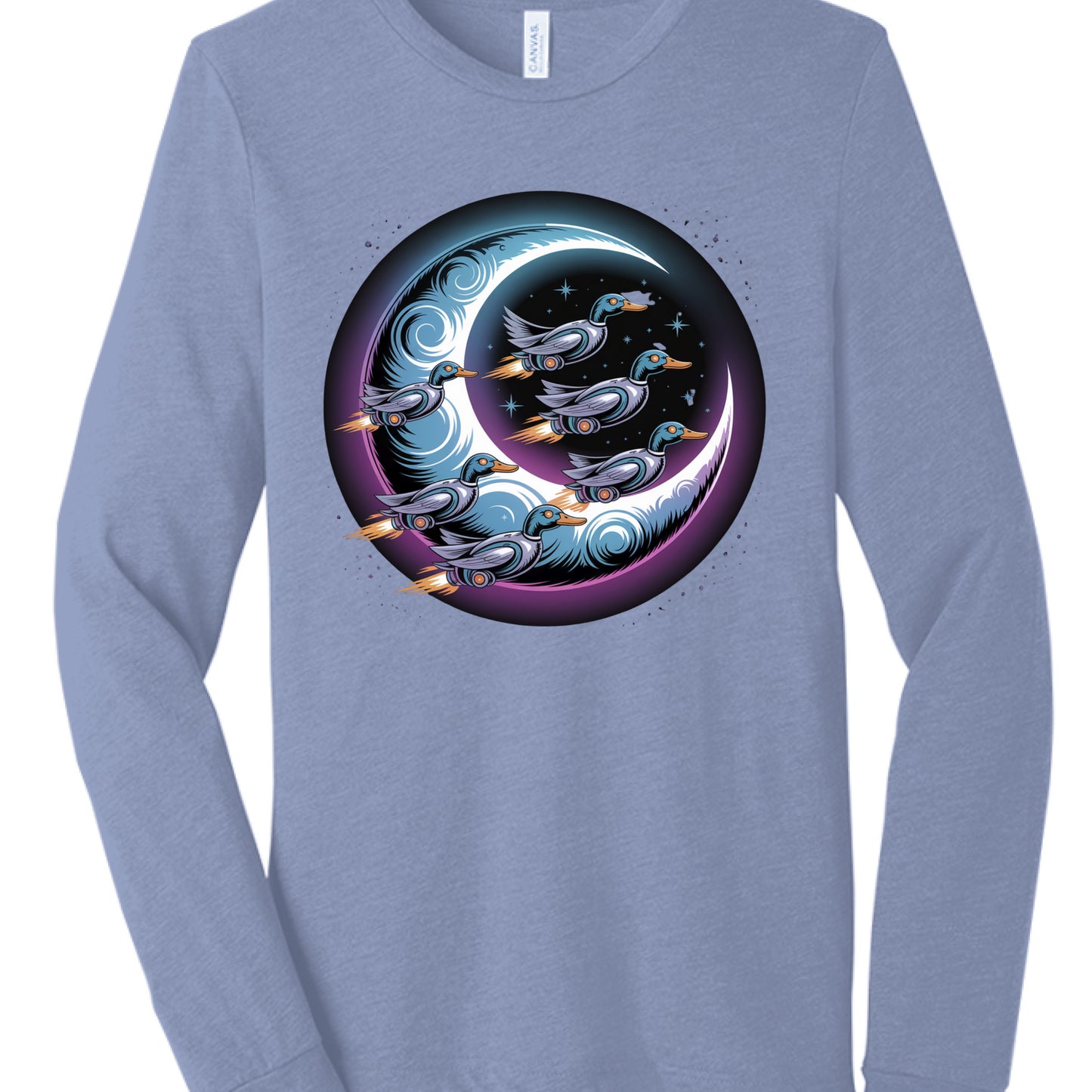 Blue Triblend - FRONT