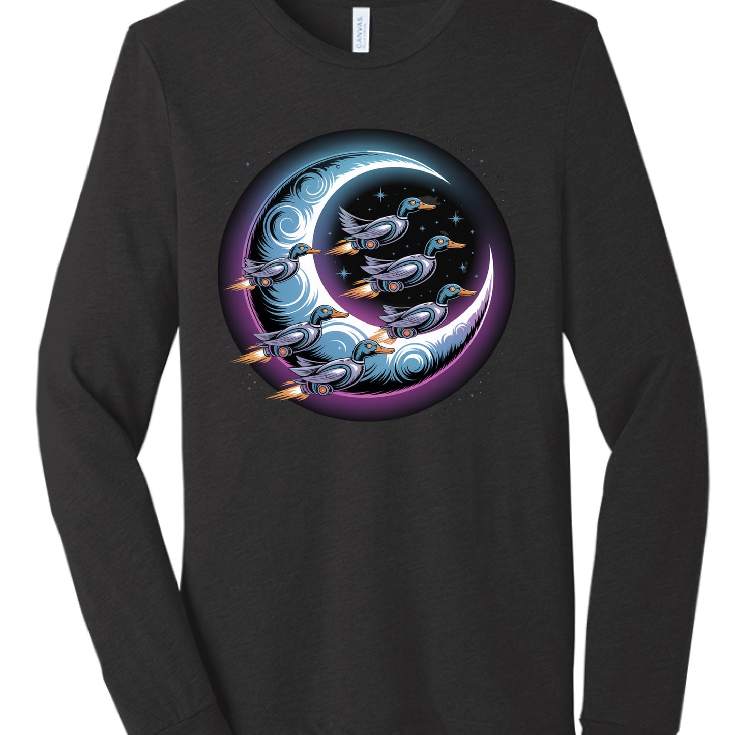 Black Heather Triblend - FRONT